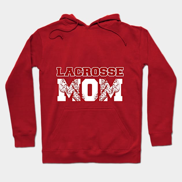 Lacrosse mom Hoodie by Mounika